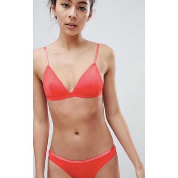 NWOT | ASOS Microfibre Triangle Bra - Picture 3 of 5